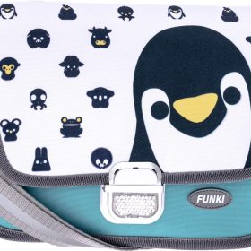 FUNKI Kindergarten-Tasche weiss S6020.007 PenginMin. 26x20x70cm