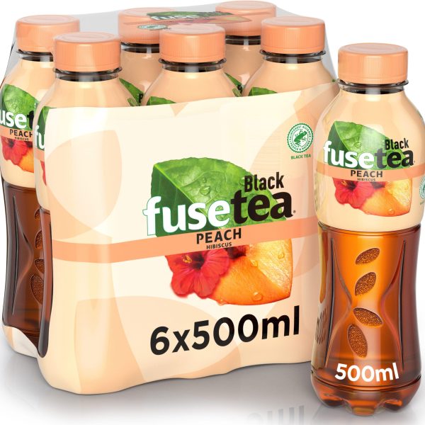 FUSE TEA Peach Hibiscus, Pet 129400001232 50 cl, 6 Stk.