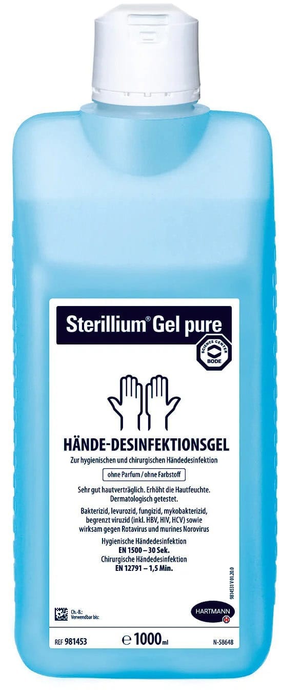 HARTMANN-981723-4031678079513 HARTMANN Sterillium CleanSafe Gel pure 981723 1000 ml – Hochwertig & günstig bei ShopDeca
