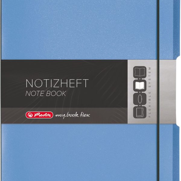HERLITZ Notizheft My.Book A4 11361441 kariert, liniert