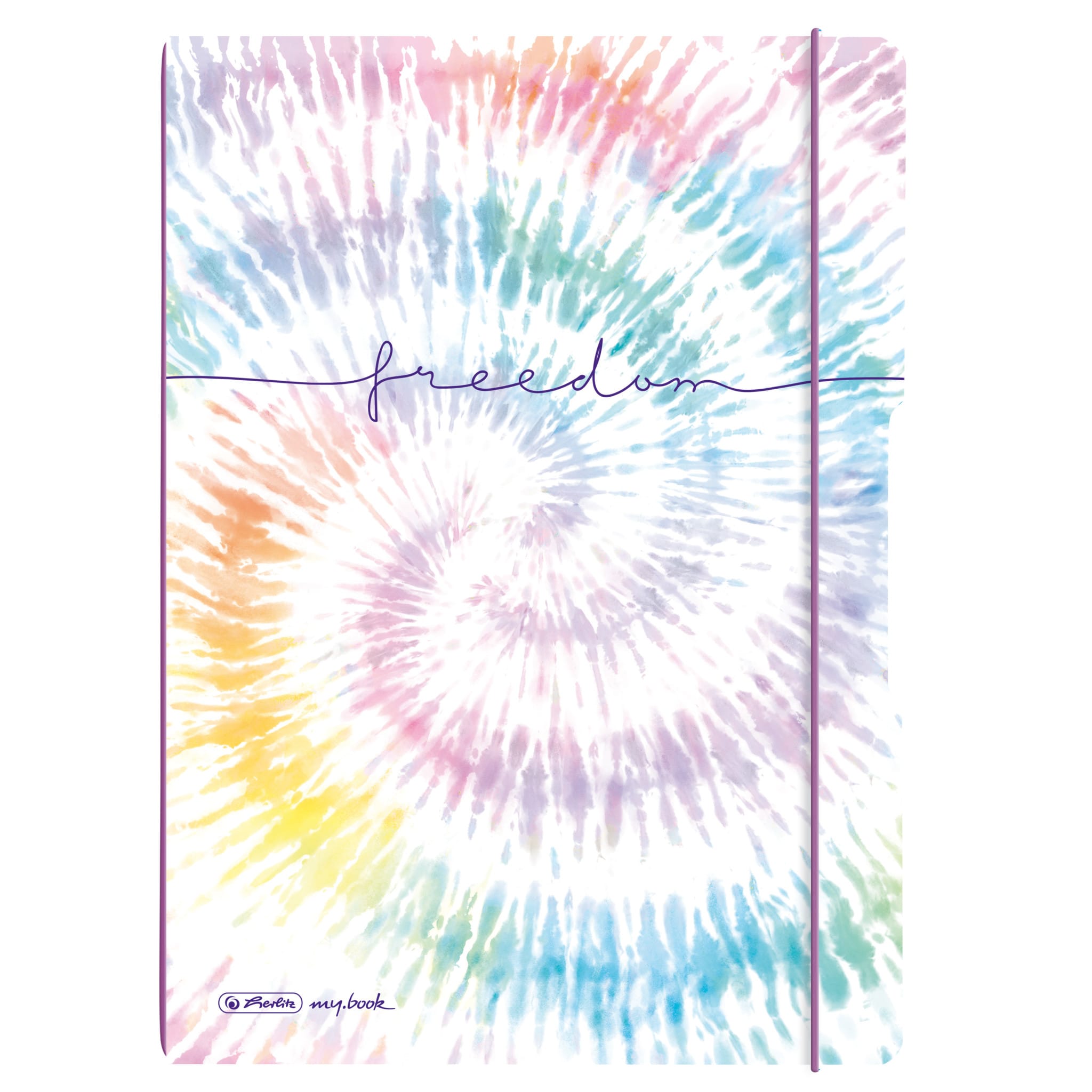 HERLITZ-50044276-4008110366463 HERLITZ Notizheft A4, 80 g/m2 50044276 New Batik Freedom kar./lin. – Hochwertig & günstig bei ShopDeca