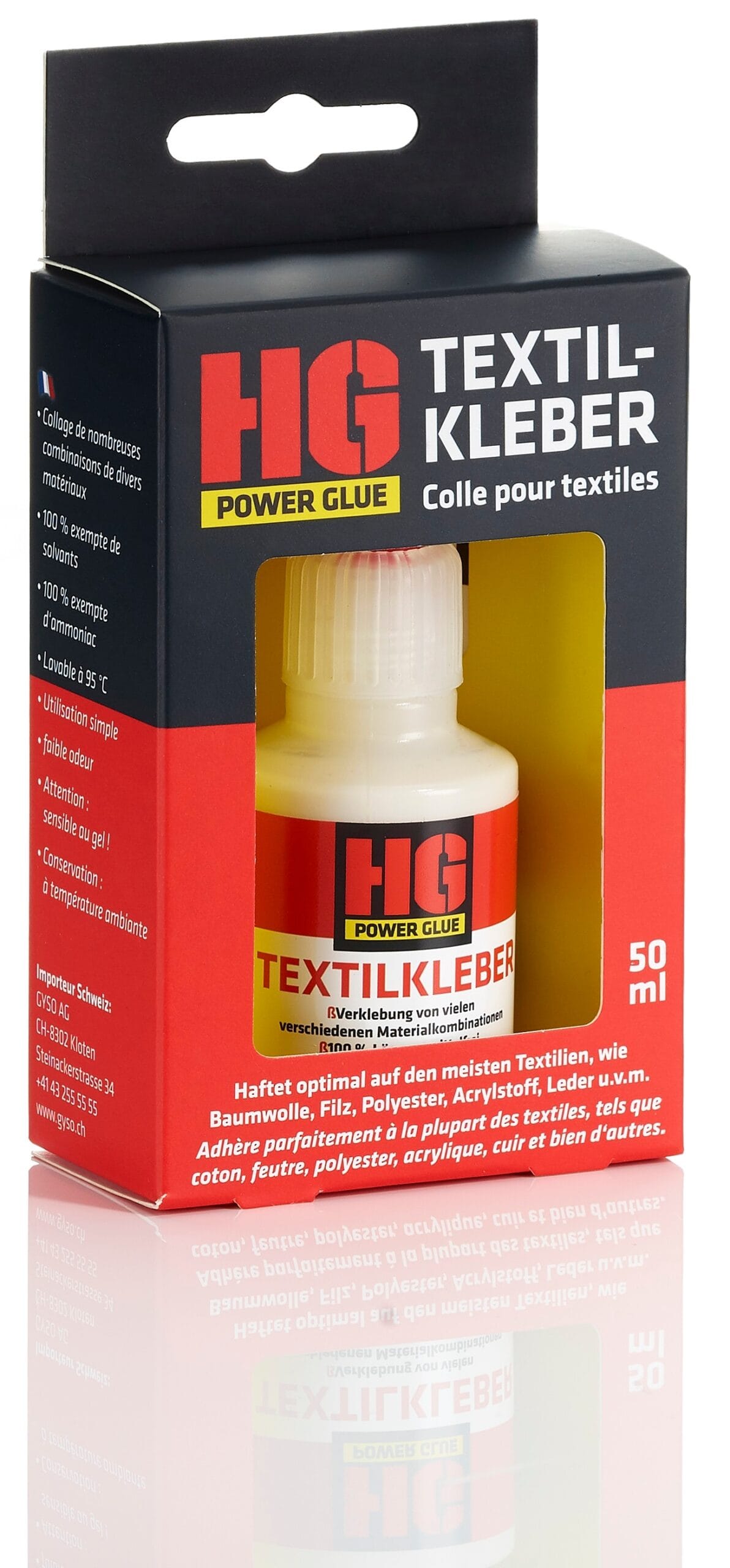 HG-POWERGLUE-T5200000-9120073230522 HG POWERGLUE Schweissnaht aus der Flasche T5200000 Textilkleber 50ml – Hochwertig & günstig bei ShopDeca