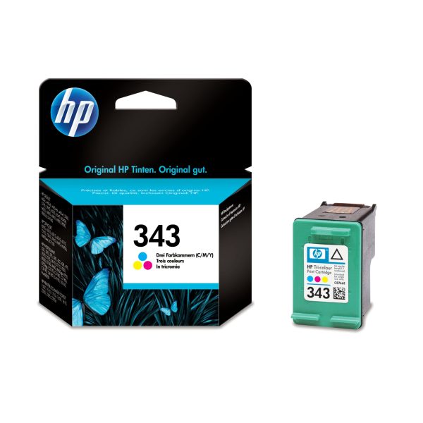 HP Tintenpatrone 343 color C8766EE Photosmart 325 260 Seiten