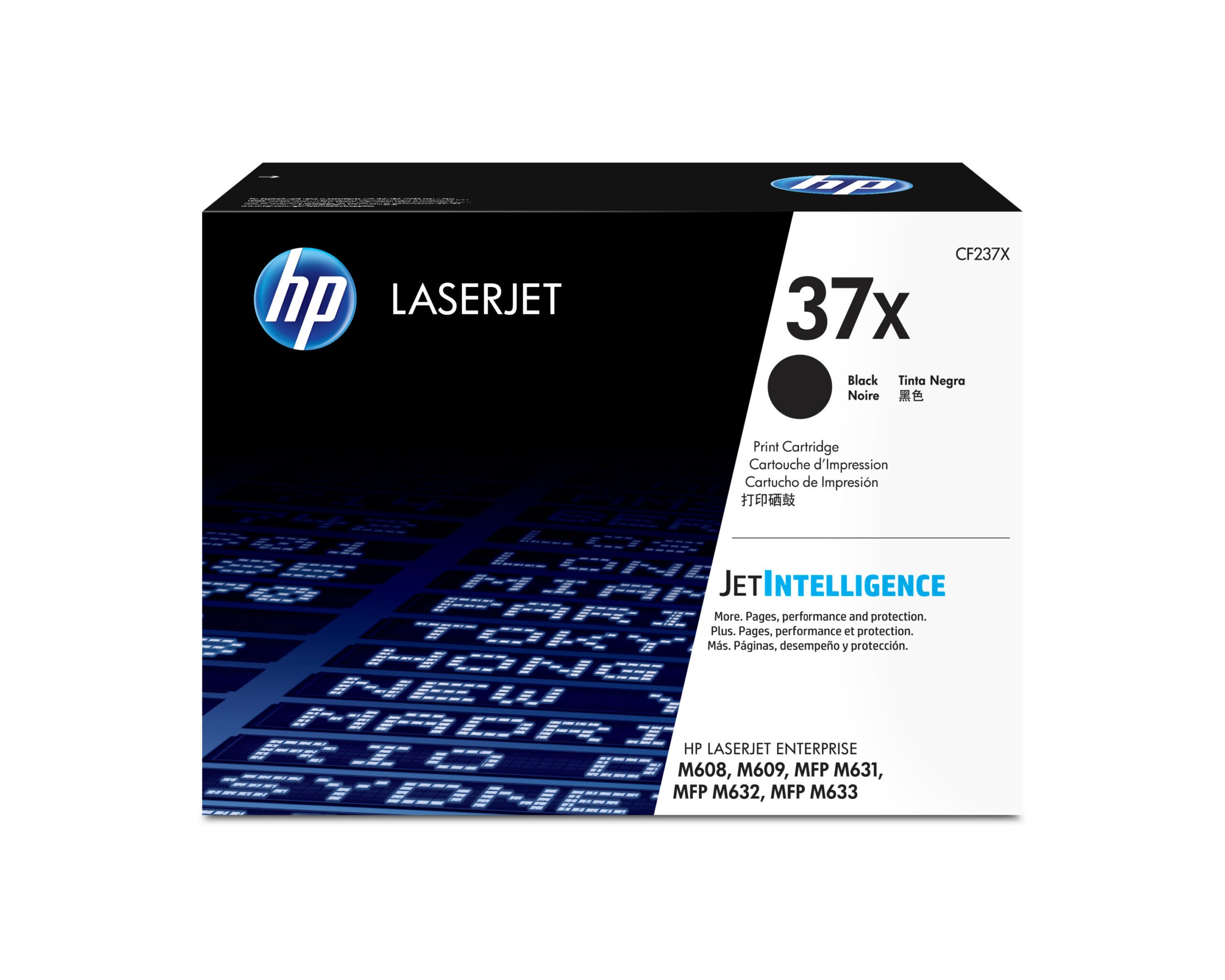 HP-CF237X-0889899204214 HP Toner-Modul 37X schwarz CF237X LJ Enterprise M608 25'000 S. – Bild 1