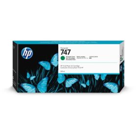 HP Tintenpatrone 747 chrom.green P2V84A DesignJet Z9+ 300ml