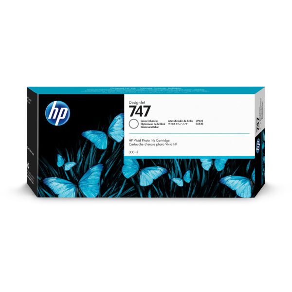 HP Tintenpatrone 747 gloss enhan P2V87A DesignJet Z9+ 300ml
