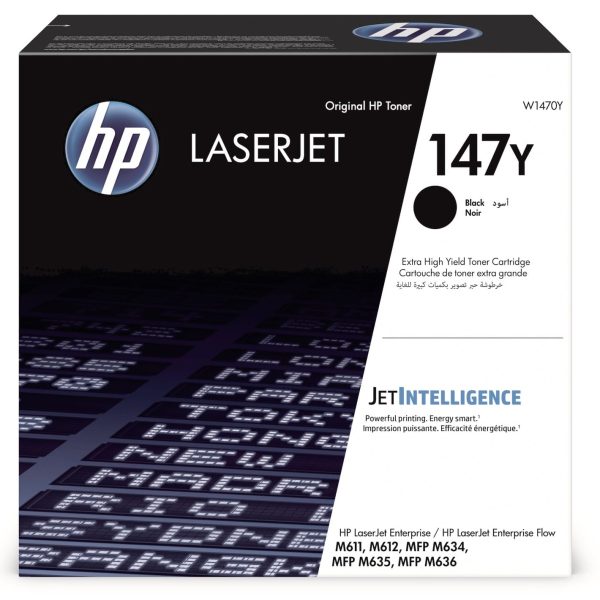 HP Toner-Modul 147Y schwarz W1470Y LJ Enterprise M611 42'000 S.