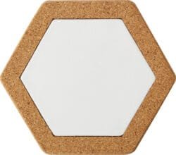 I AM CREATIVE Korkuntersetzer Hexagon 5000.48 19 x17 cm