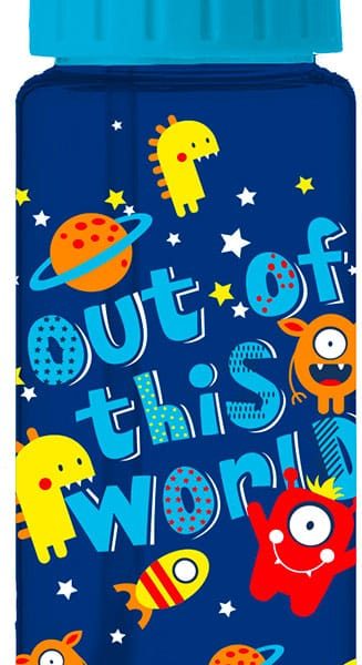 I-DRINK Drinking Bottle Out of world ID2105 16.3 x 6.5cm 400ml