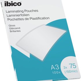 IBICO Laminiertasche A3 627319 glanz, 75my 100 Stk