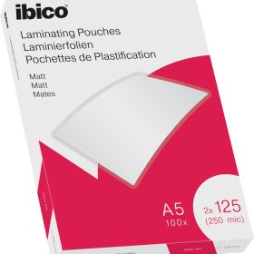 IBICO Laminiertasche A5 627322 matt, 125my 100 Stk