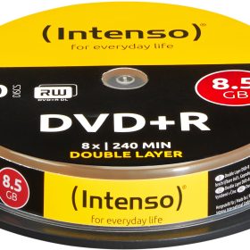 INTENSO DVD+R Cake Box 8.5GB 4311142 8X DL 10 PCS