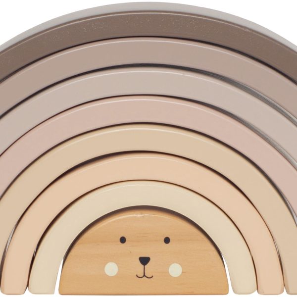 JABADABADO Stapelspiel Regenbogen W7223 Nature Line