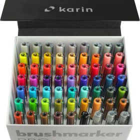 KARIN Brush Marker PRO 27C7 Mega Box 60 Farben