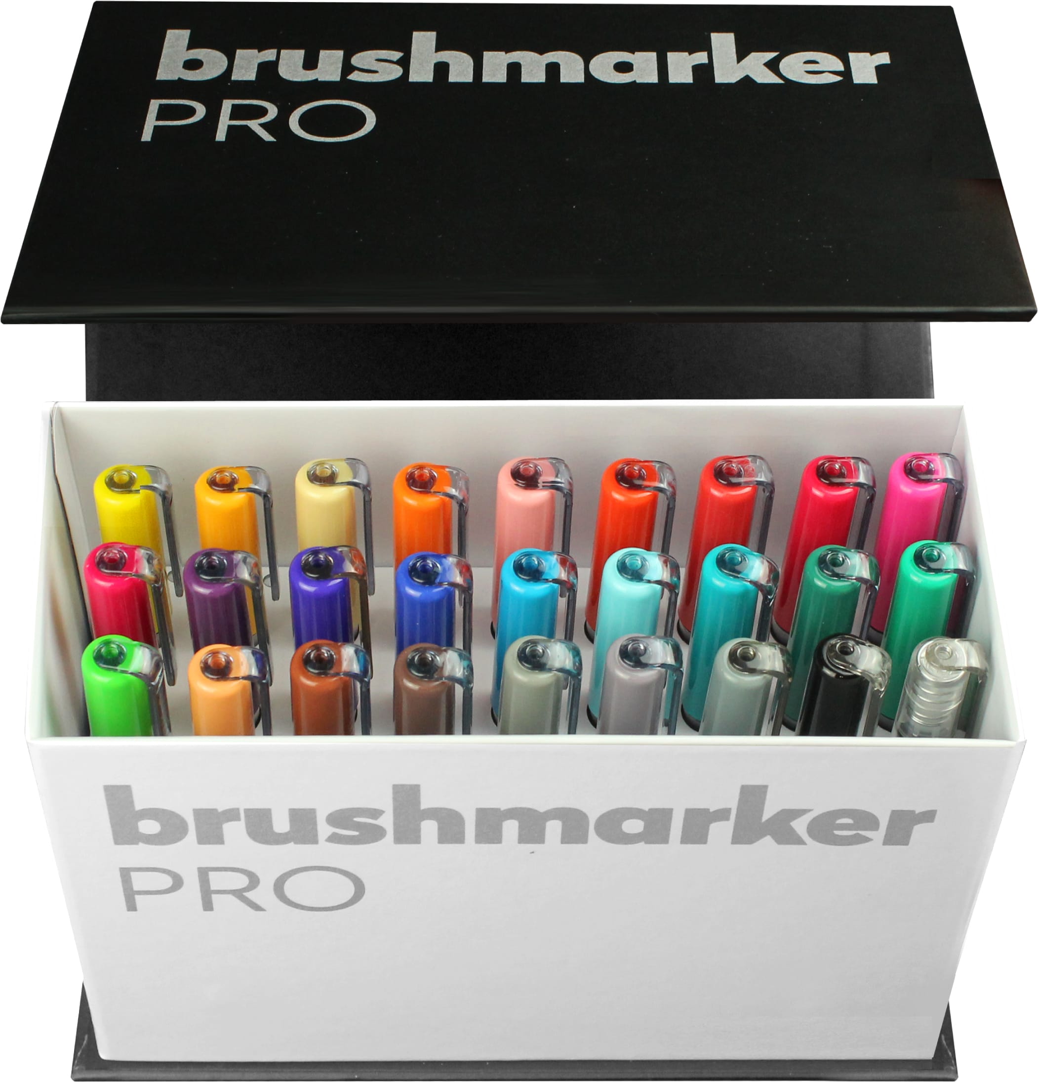 KARIN-27C9-5904446025687 KARIN Brush Marker PRO 27C9 Mini Box 26 Farben – Bild 1