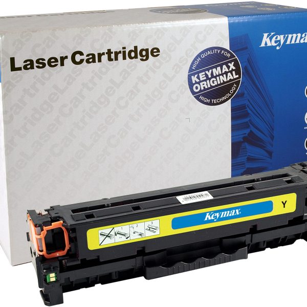 KEYMAX RMC Toner-Modul yellow CRG 718YKEY zu Canon LBP 7200 2800 S.