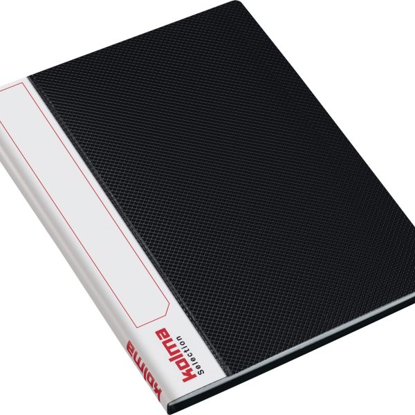 KOLMA Sichtbuch Selection A5 03.732.06 schwarz 20 Taschen