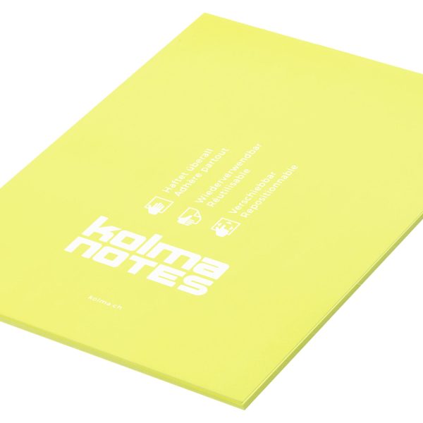 KOLMA kolma NOTES A5 13.005.11 1x50 Blatt gelb