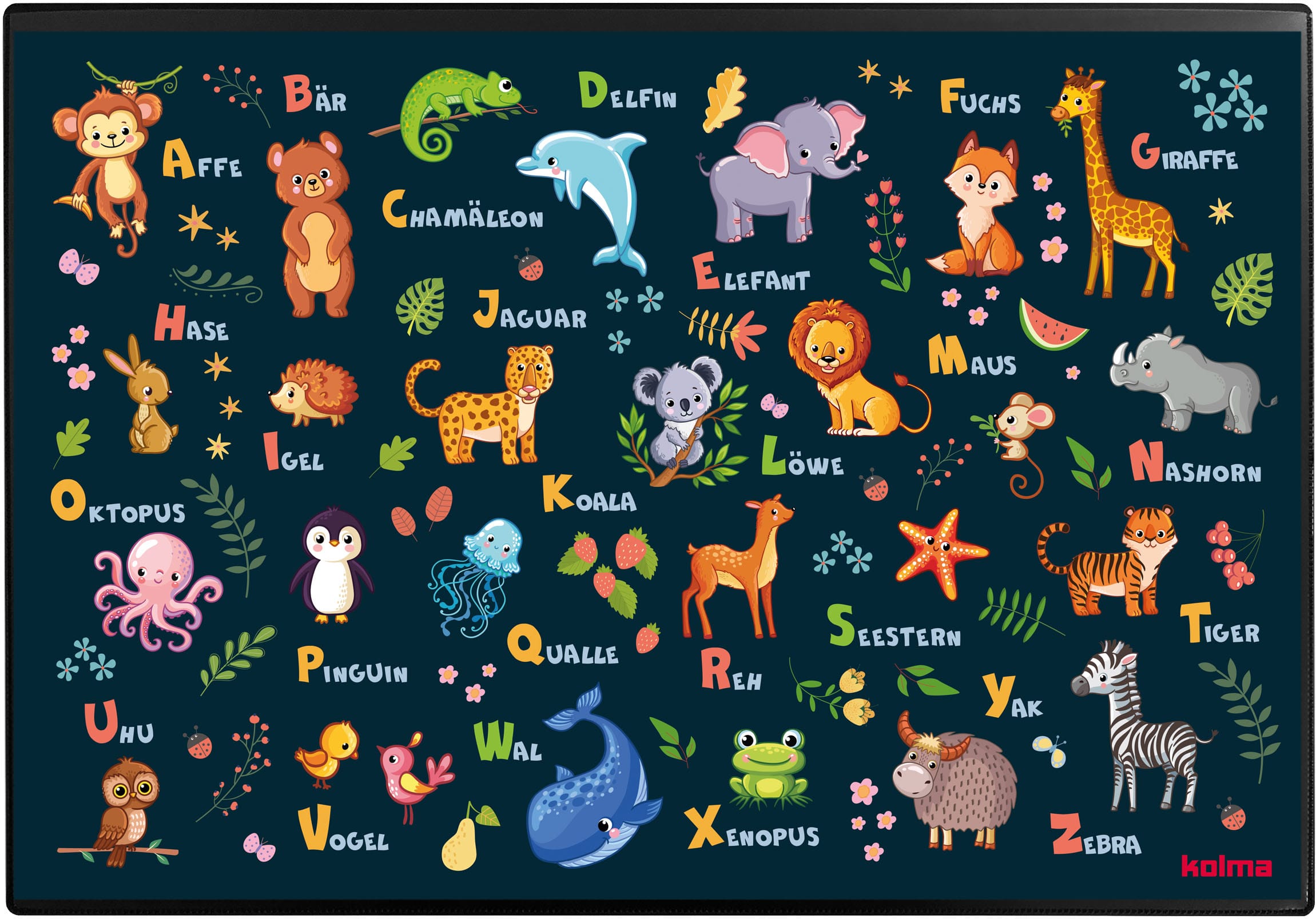 KOLMA-35.576.20-7611967350683 KOLMA Schreibunterlage 50x34cm 35.576.20 ABC – Hochwertig & günstig bei ShopDeca