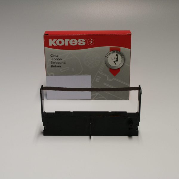 KORES Farbband Nylon schwarz R9/114 zu Epson ERC 32 13mm/8m