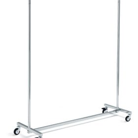 Kleiderständer Rollständer L140cm "Premium" verchromt