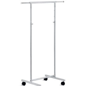 Kleiderständer Rollständer "mini" L60cm, verchromt (Basic Rollen)