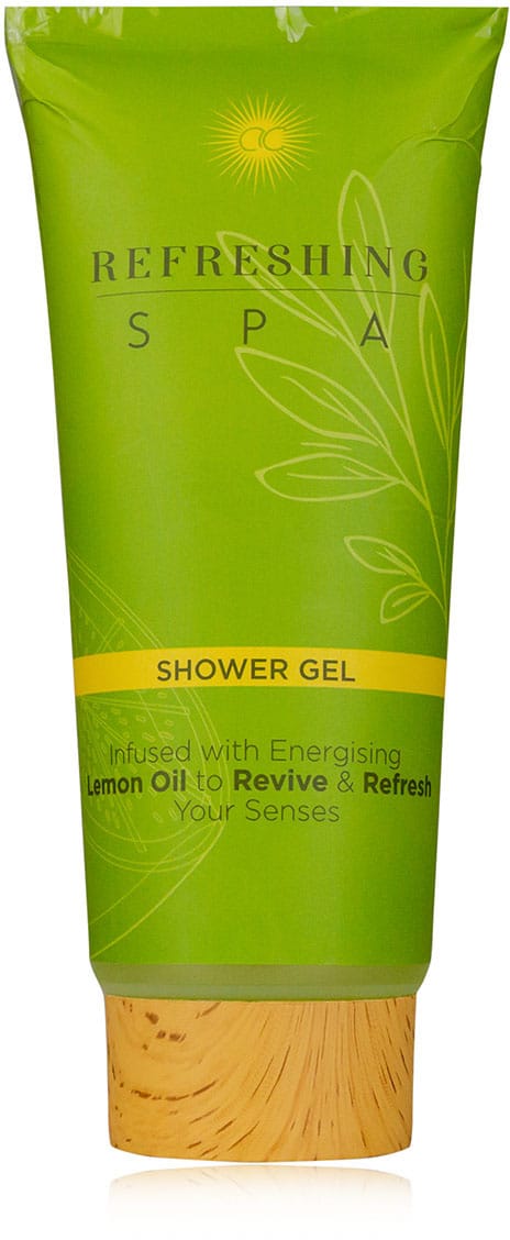 Bio Duschgel mit Zitronenöl | Erfrischendes Spa-Gefühl | 200ml-Tube ACCENTRA Duschgel REFRESHING SPA 8157744 Duft: Lemon & Jasmine 200ml