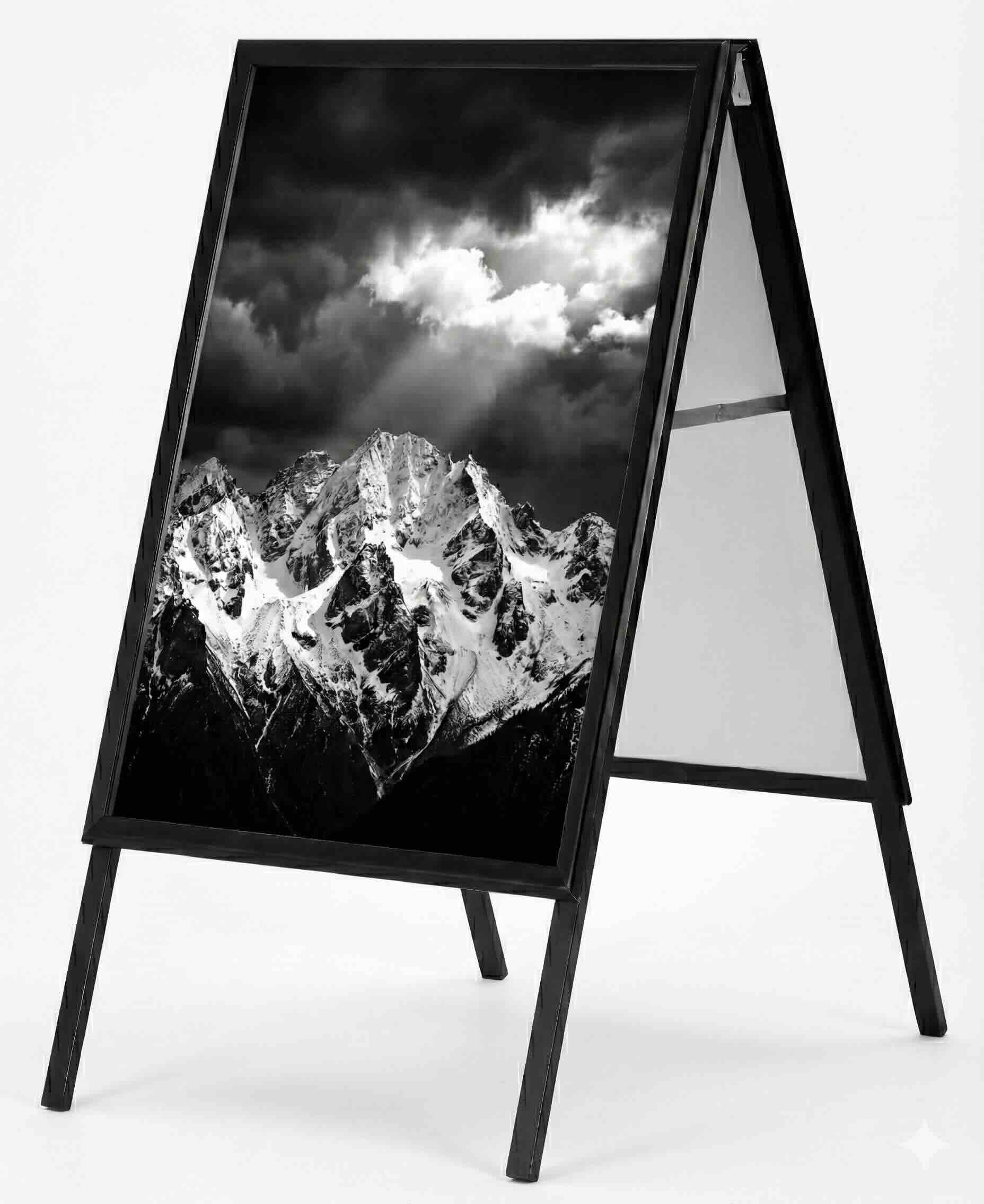 KundenstopperA1saasa Kundenstopper Outdoor Life, schwarz – Hochwertig & günstig bei ShopDeca