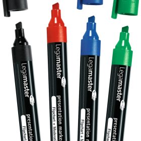 LEGAMASTER Moderationsmarker TZ41 2-5mm 7-155094 4er Etui