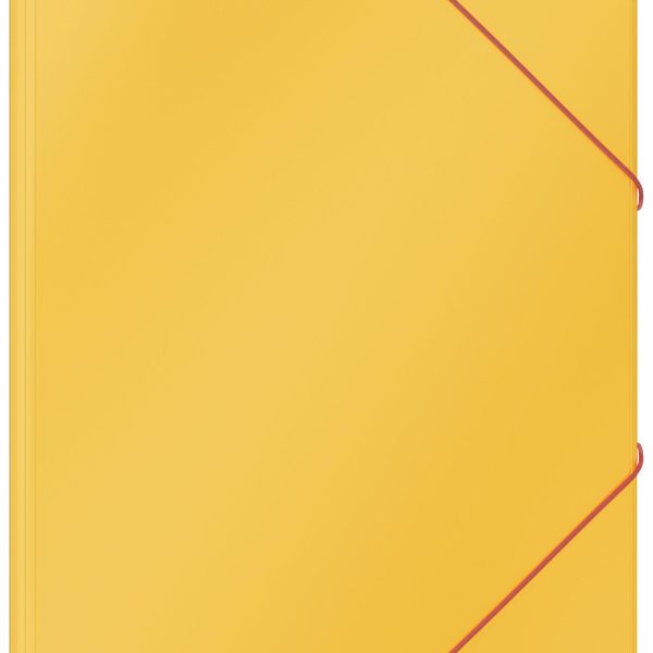 LEITZ Gummizugmappe Cosy A4 3002-00-19 gelb, Karton