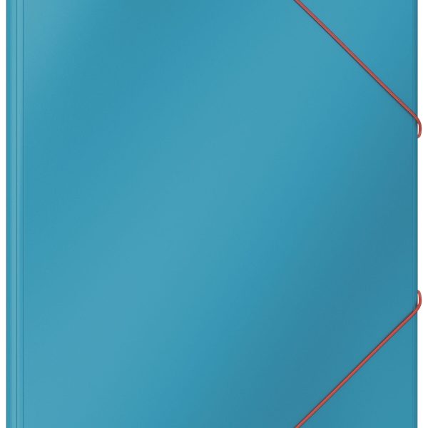 LEITZ Gummizugmappe Cosy A4 3002-00-61 blau, Karton