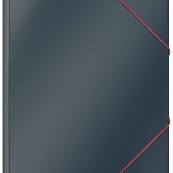 LEITZ Gummizugmappe Cosy A4 3002-00-89 grau, Karton