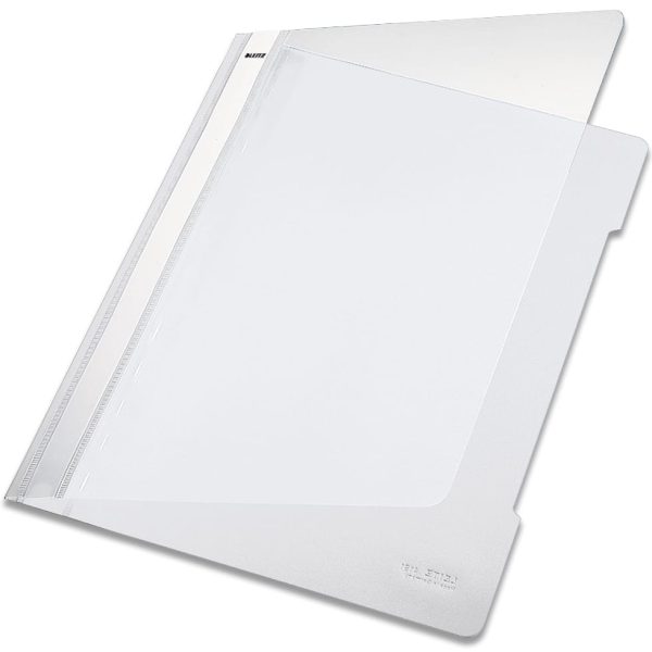 LEITZ Standard Plastik-Hefter A4 41910001 weiss