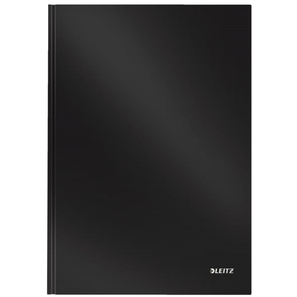 LEITZ-46650095-4002432116904 LEITZ Notizbuch Solid, Hardcover A4 46650095 liniert schwarz – Hochwertig & günstig bei ShopDeca