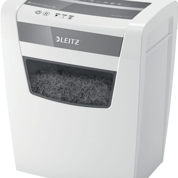 LEITZ Aktenvernichter IQ 8009-00-00 Home Office, P-4, 23lt