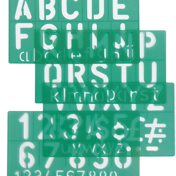 LINEX Schriftschablone 50mm 586300L