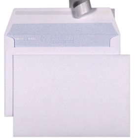 METTLER Couvert ohne Fenster C6 6066-80-S100 80g, ultraweiss 100 Stk.