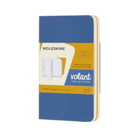 MOLESKINE Notizheft 2x 10.5x6.5cm 620541 liniert,feilchen/bernst.,56S.