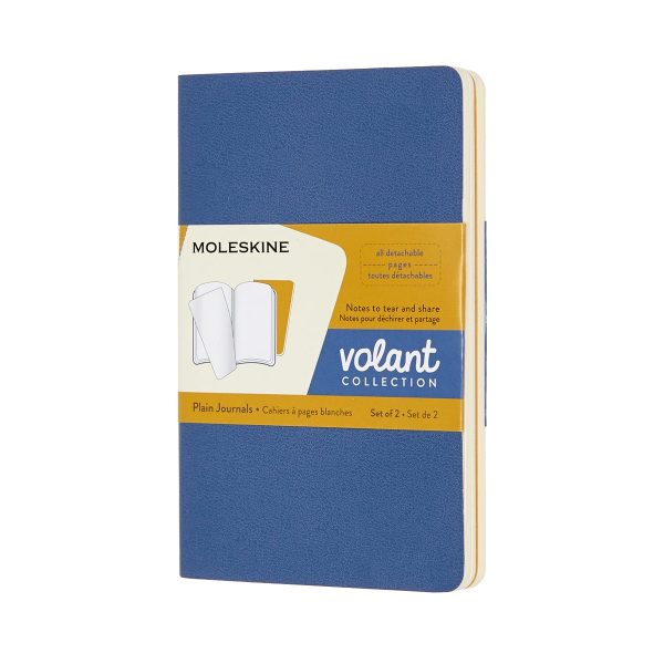 MOLESKINE Notizheft 2x 14x1.1x9cm 620589 blanko, korall/marine, 80 S.