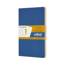 MOLESKINE Notizheft 2x 21x13cm 620602 blanko,feilchen/bernst.,96 S.