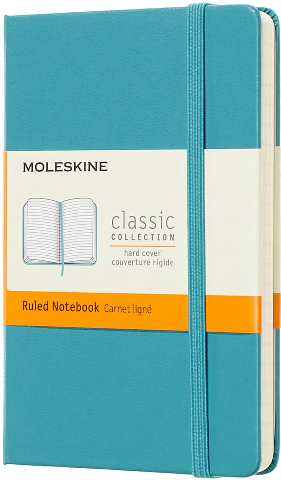 MOLESKINE-715246-8058341715246 MOLESKINE Notizbuch P/A6 715246 liniert,HC,Riff Blau – Hochwertig & günstig bei ShopDeca