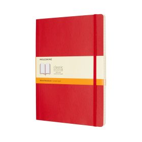 MOLESKINE Notizbuch XL 854672 Liniert,SoftCover,Scharlach