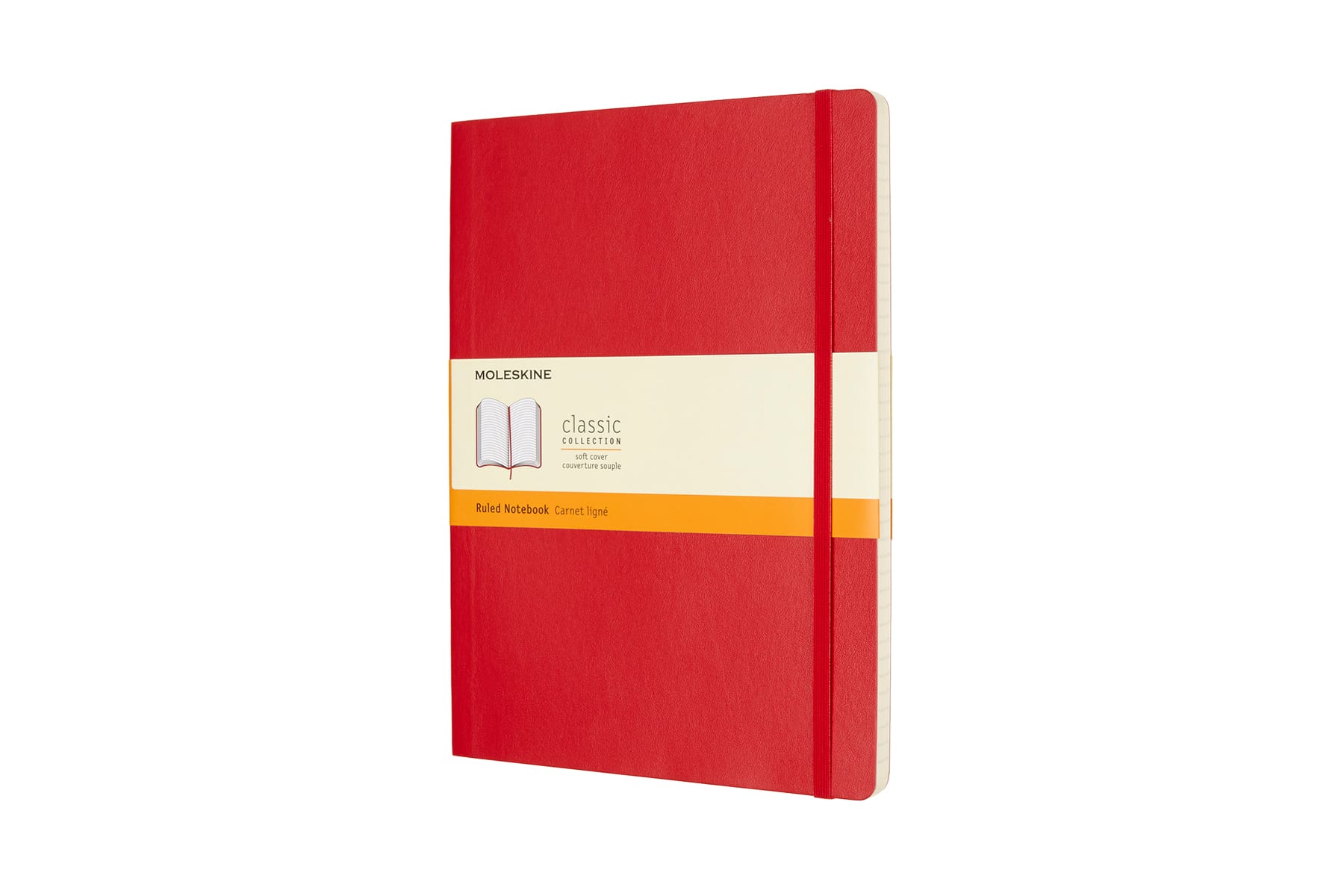 MOLESKINE-854672-8055002854672 MOLESKINE Notizbuch XL 854672 Liniert,SoftCover,Scharlach – Hochwertig & günstig bei ShopDeca