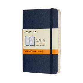 MOLESKINE Notizbuch P/A6 854719 Liniert,Soft Cover,Saphir