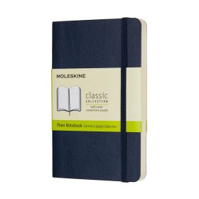 MOLESKINE Notizbuch P/A6 854726 Blanko,Soft Cover,Saphir