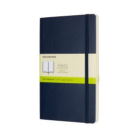 MOLESKINE Notizbuch L/A5 854757 Blanko,Soft Cover,Saphir