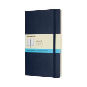 MOLESKINE Notizbuch L/A5 854764 Punktraster,Soft Cover,Saphir