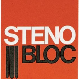 NEUTRAL Stenoblock A5 542046 liniert 72 Blatt