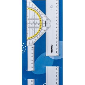 NOVOOO Geometrie-Set E-110305 MTH 3-teilig