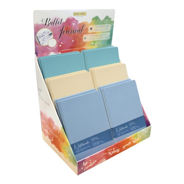 ONLINE Display Notebook Retro 08375/12